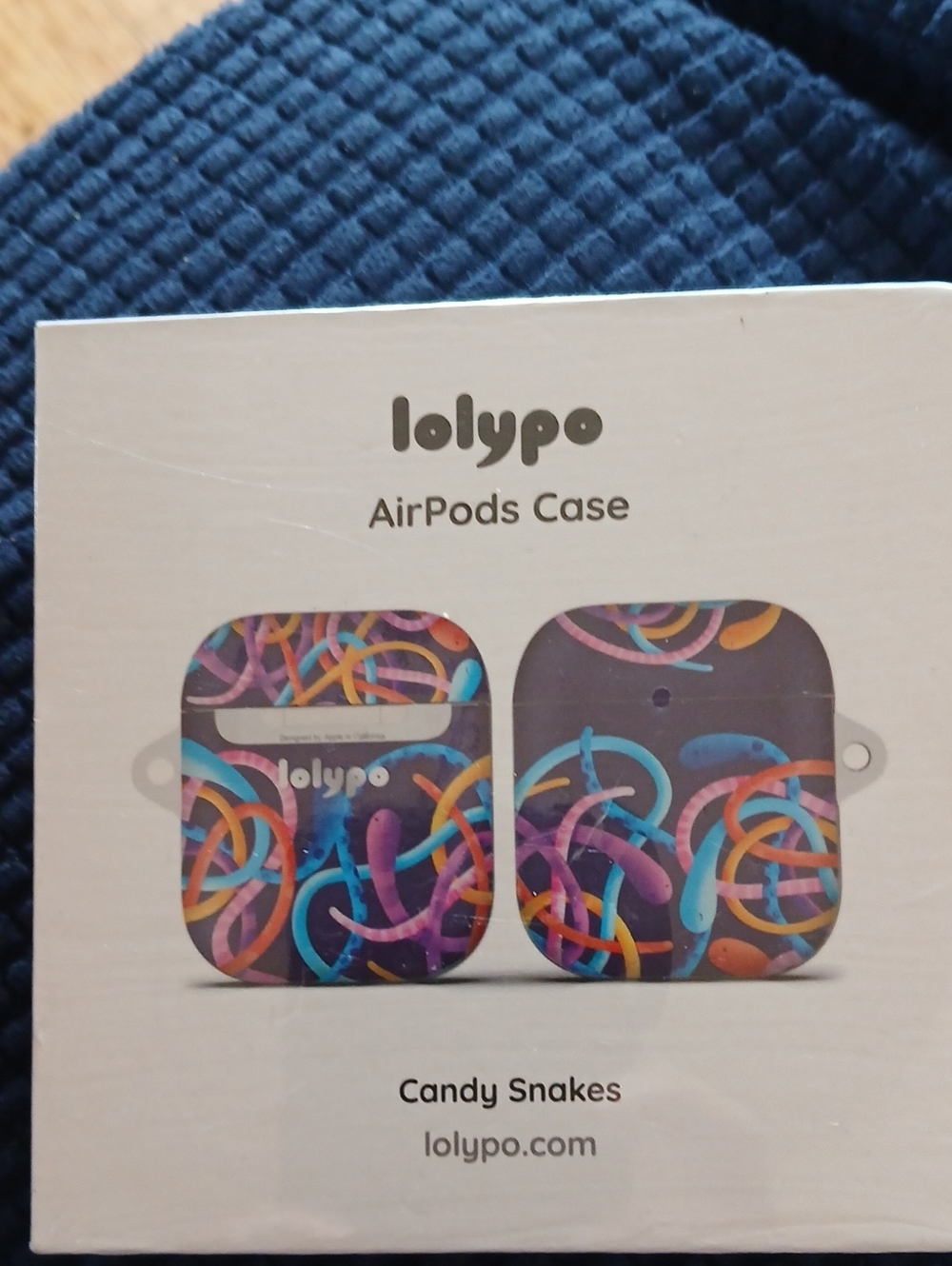 lolypo Candy Snakes AirPods Case — Colorful Multicolor Design